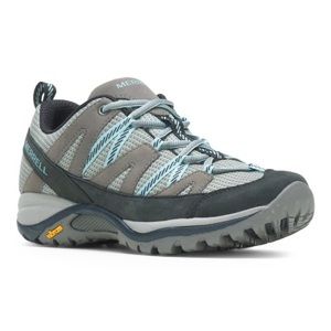 Merrell Siren Sport 3 Leather Hiking Shoe Trail Shoe 10.5 Blue Black Gray